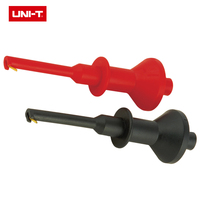 UNI-T UTC01 Test Line Hook Type Test Clamp M4 Threaded Interface Multimeter Accessories 62mm Probe Long Hook Type Alligator Clip
