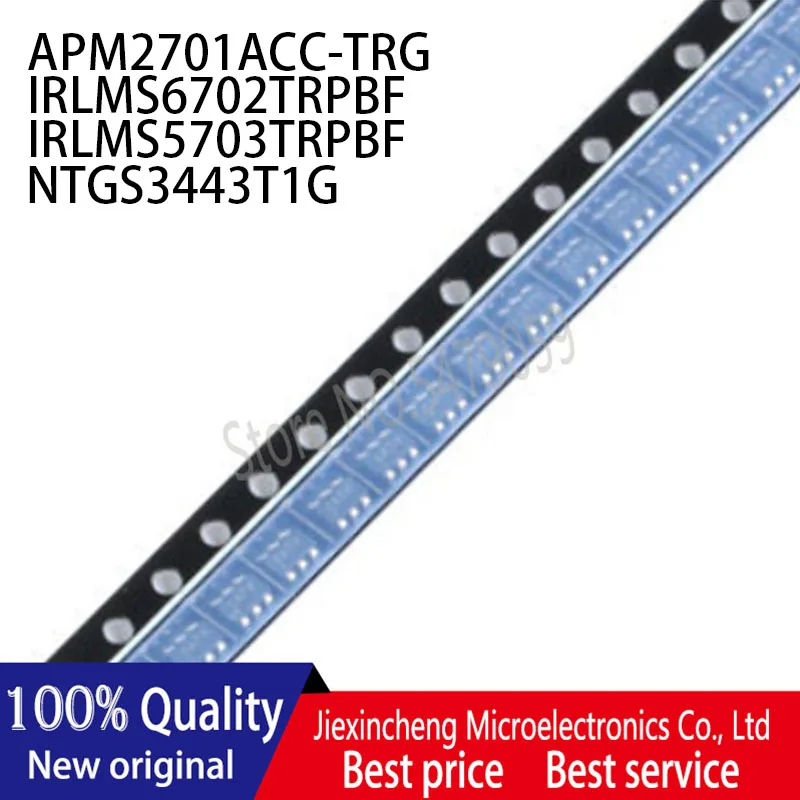 50PCS APM2701ACC-TRG A712 IRLMS6702TRPBF CG IRLMS6702 IRLMS5703TRPBF D ***** NTGS3443T1G 443 SOT23-6 새로운 원본
