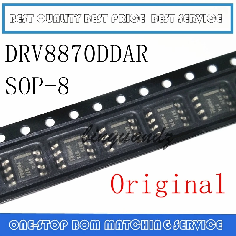 

5PCS/LOT New Original 100% DRV8870DDAR 8870 SOP8 Motor driver IC chip