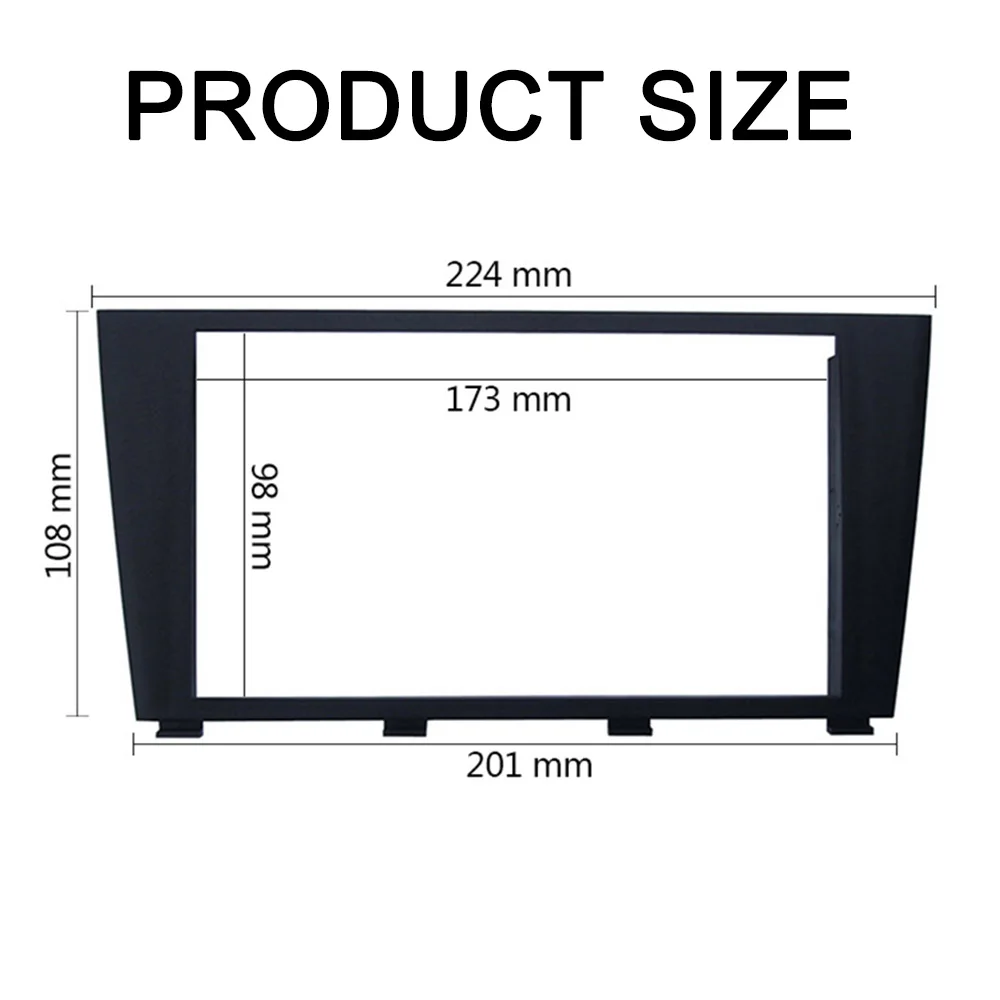 Double Din Fascia for Lexus IS200 Toyota Altezza Stereo Panel Radio DVD CD Mounting Installation Trim Kit