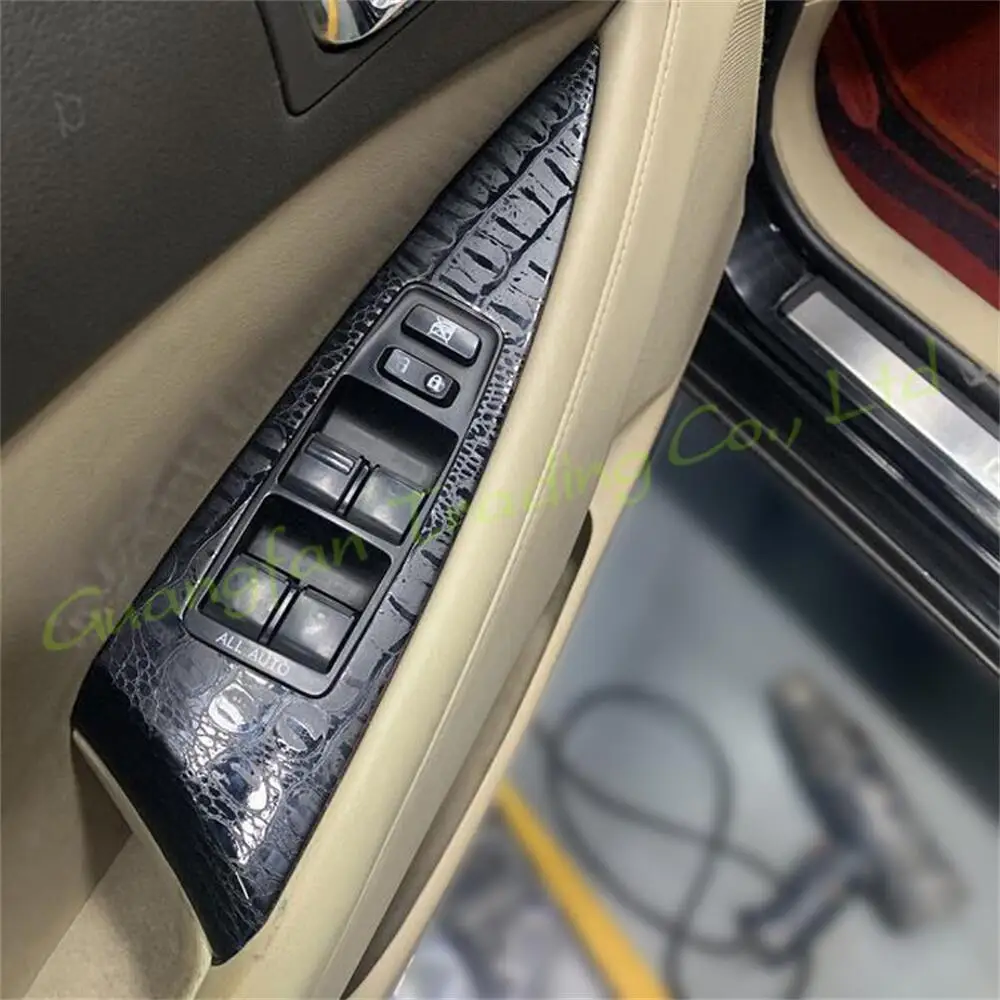 For Lexus ES240 350 2006-2012 Car-Styling 3D/5D Carbon Fiber Car Interior Center Console Color Molding Sticker Decals