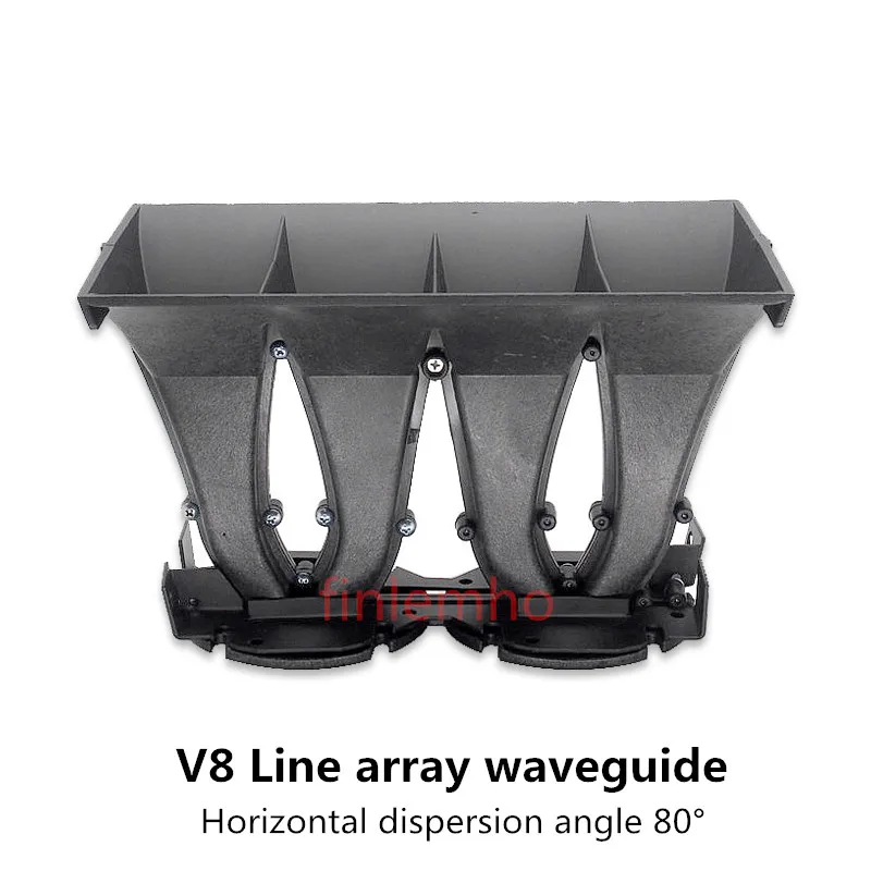 V8 Line Array DJ Speaker Tweeter Horn 2×1.4 Inch Throat For Public Address System Professional Audio Stage DJ Mixer Home Theater