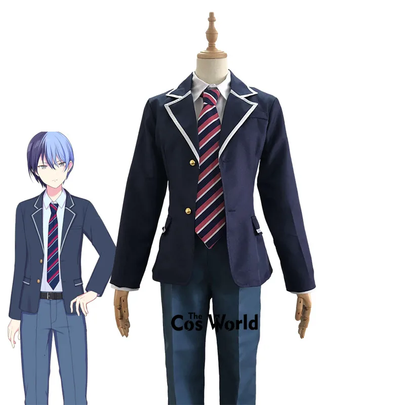 Projekt Sekai Bunte Bühne Feat Lebendige SCHLECHTE SQUAD Aoyagi Touya Schule Uniform Outfits Anime Anpassen Cosplay Kostüme