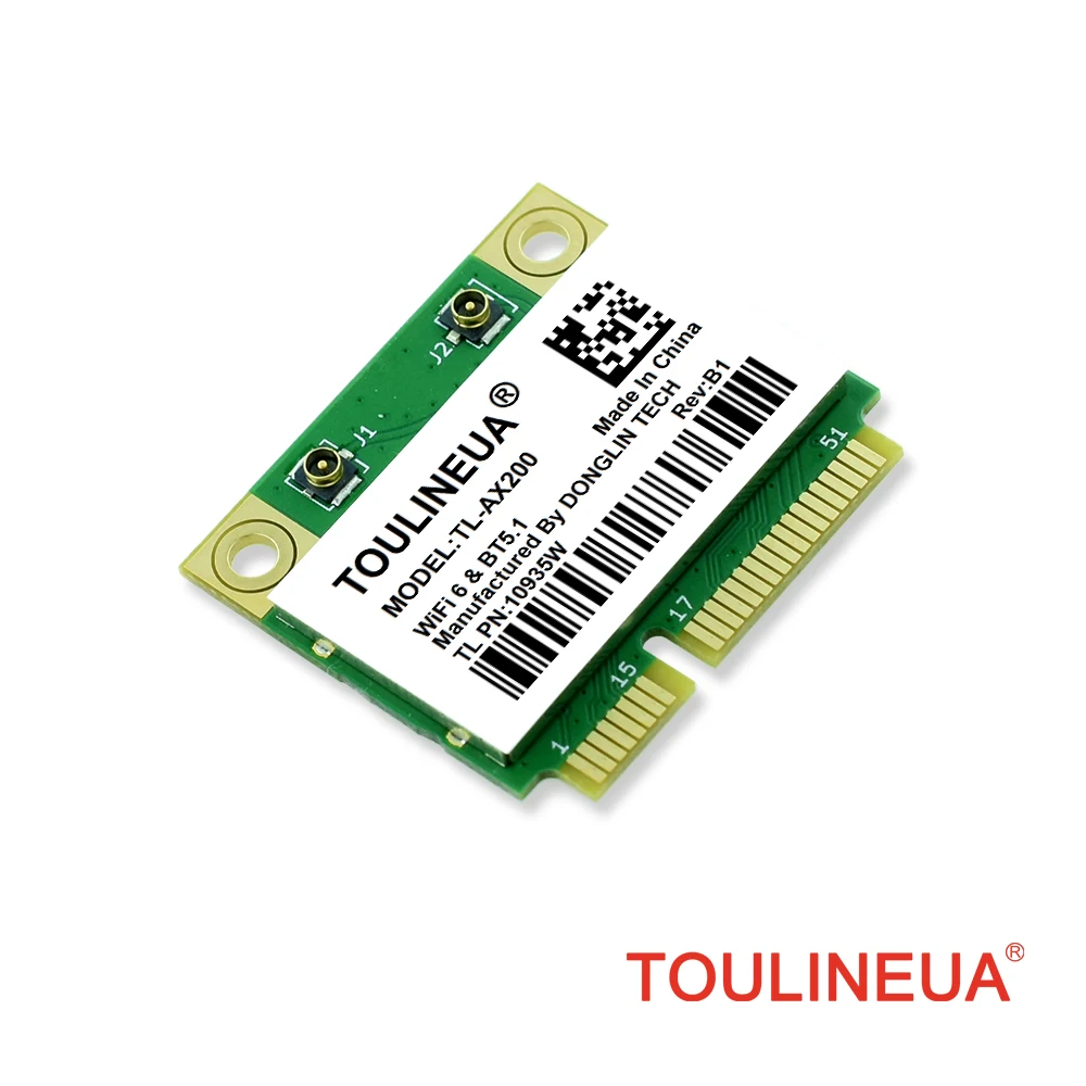 TL-AX210 AX210 WIFI 6E BT5.2 Intel AX200 8265 8260 7265 9260 AX210HMW Mini PCIe AX210NGW Network Card PK 8265NGW