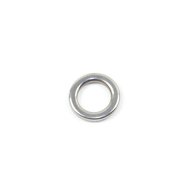 1000pcs Fishing Accessories Solid Stamping Rings SUS304 Lure Bait Fishhook Connecting Jigging Tackles Pesca Wholesale By Bulk