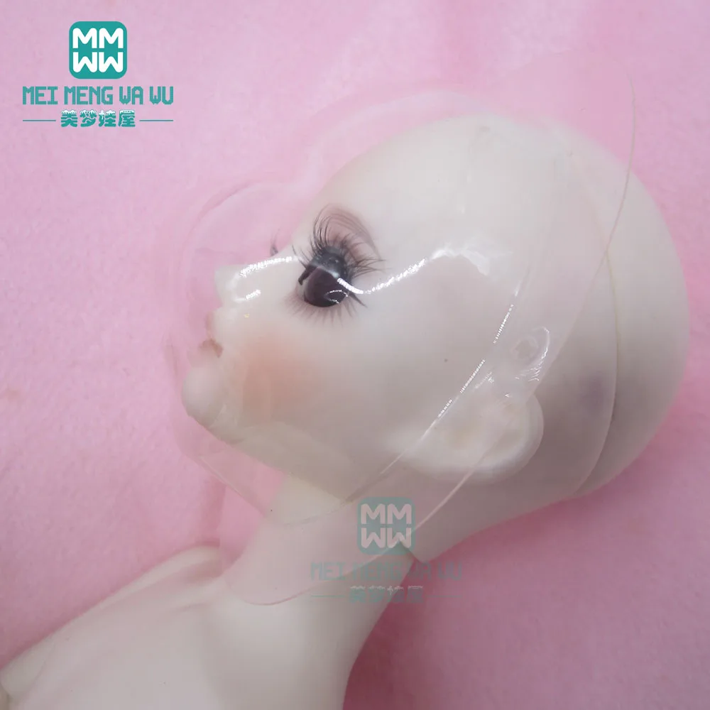 Transparente Silikon-Perückenschutzhülle für 1/6 1/4 1/3 BJD DD SD MSD YOSD Puppenzubehör – Detail 8