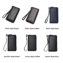 Leather RFID Wallet with Coin Case #5