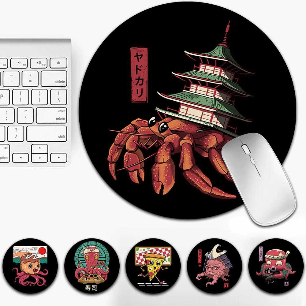 

Gaming Mouse Pads PU Leather Anti-skid Gamer Desk Mouse Mats Cute Monster Series Stylish Desktop PC Accessories