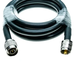LMR400 Cable N Male To UHF Male PL259 4G LTE Cellular Amplifier Signal Booster VHF CB HAM RF Coax Extension Jumper Pigtail
