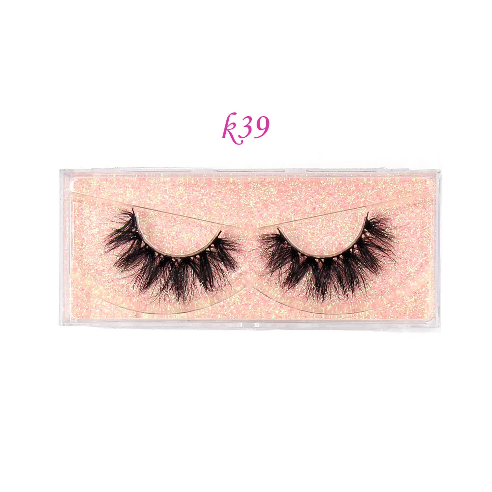 Luxuriöse Nerz-Kunstwimpern Voluminöse Wispy Strip Lashes Natürlicher Look Weich Bequem zu Tragen Wiederverwendbare Künstliche Wimpern Make-up Schönheit – Detail 36