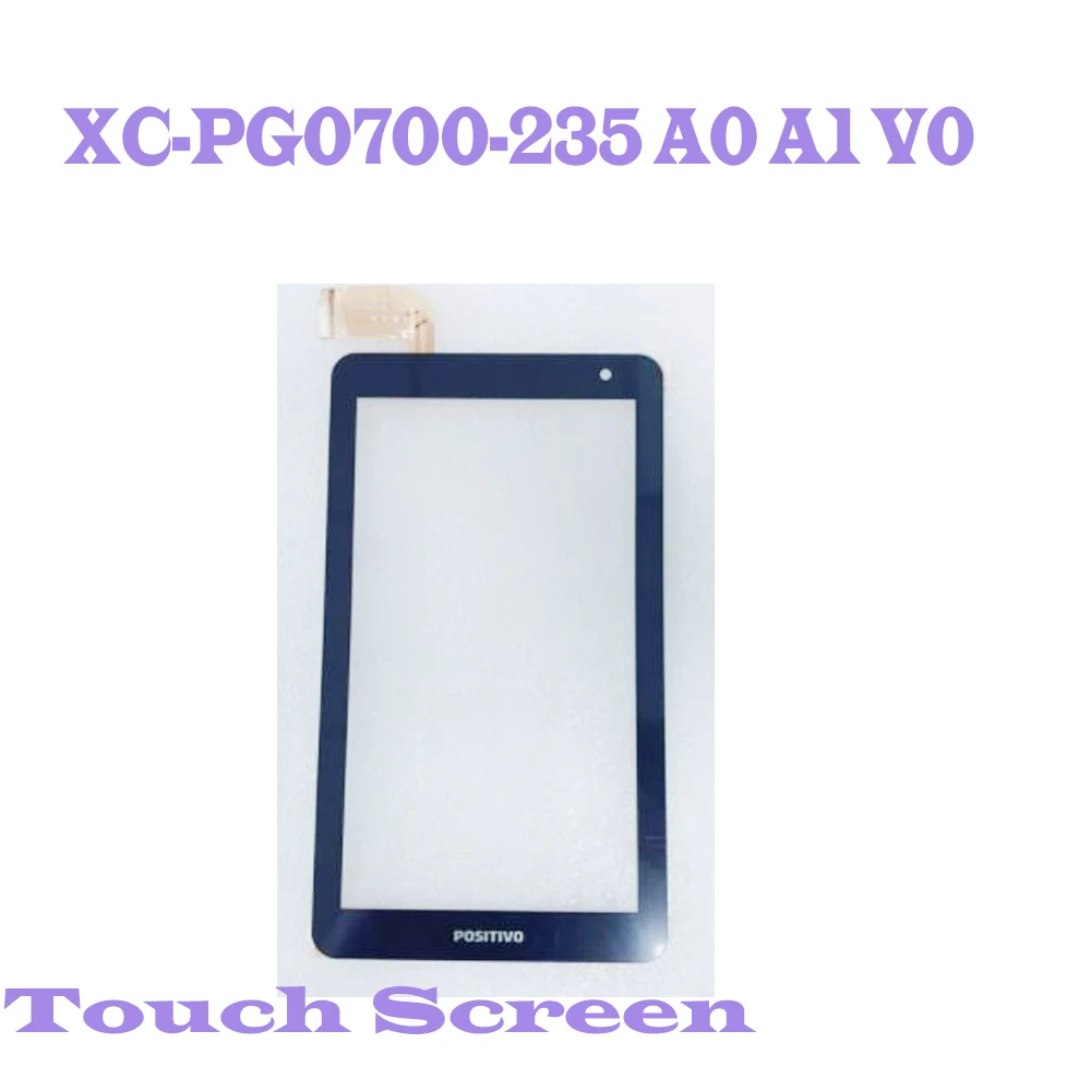 

20 шт./лот 7 дюймов P/N XC-PG0700-235-V0 A1 a0для ремонта и замены емкостной сенсорной панели