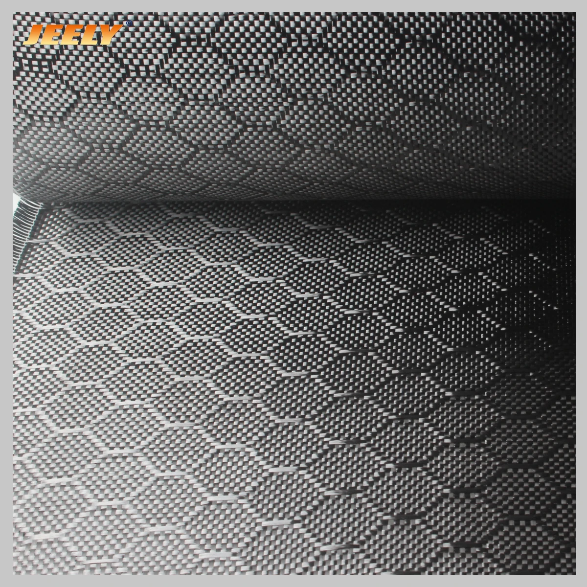 Black Colour 3K 240gsm Hexagonal Carbon Fiber100% Fabric