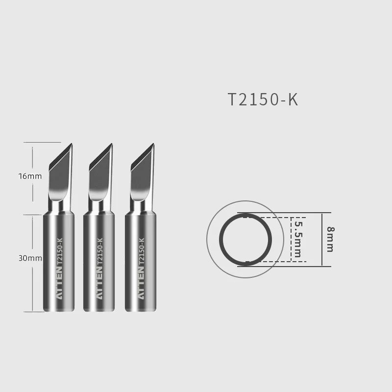 ATTEN originale autentico punta per ST2150 ST-2150 ST2150D ST-2150D saldatore ugello accessori di saldatura