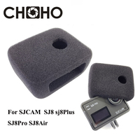 SJ8 WindSlayer Foam Windscreen Windshield Sponge Foam recording Cover Wind Case For SJCAM SJ8 sj8Plus SJ8Pro SJ8Air Accessories