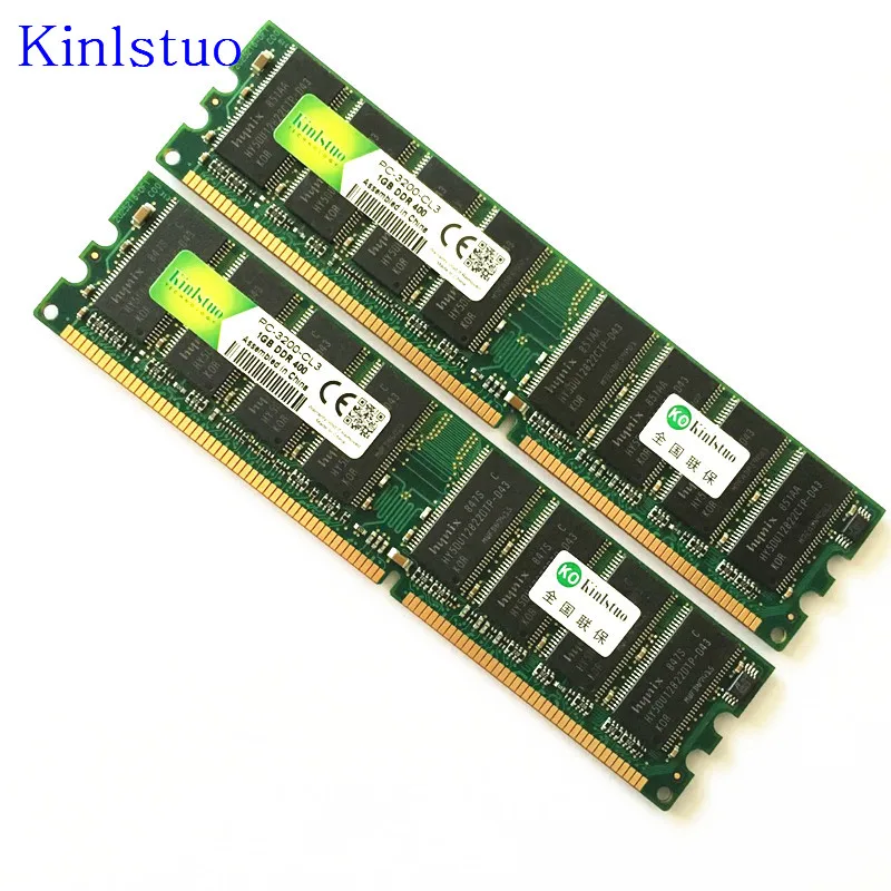 Kinlstuo nuevo 1GB DDR PC 2700 3200 2100 DDR1 333/ 400/266MHZ Módulo de memoria de PC de escritorio ordenador de escritorio DDR1 333MHz RAM