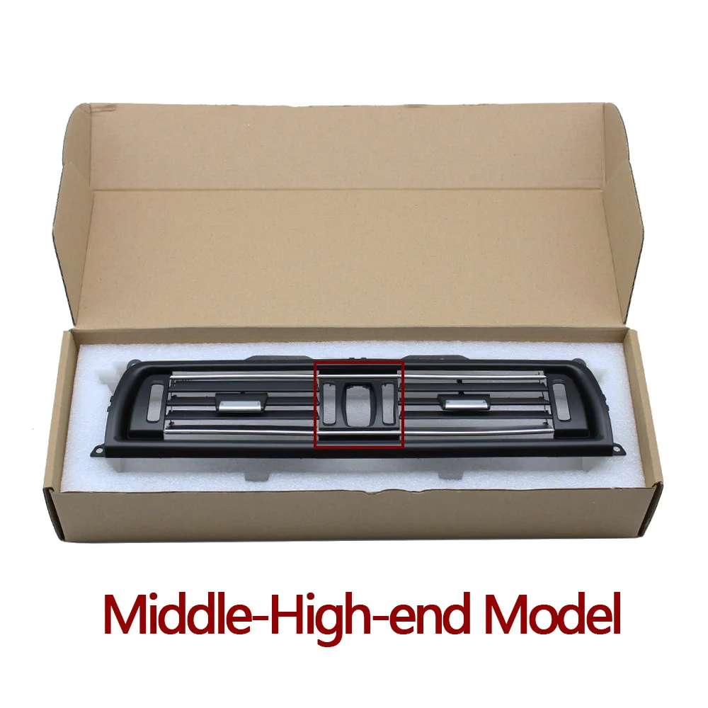 LHD RHD Car Accessories Chromed Air Vent Grille Outlet Cover Panel Replacement For BMW 5 Series F10 F11 520 525 528 530 535