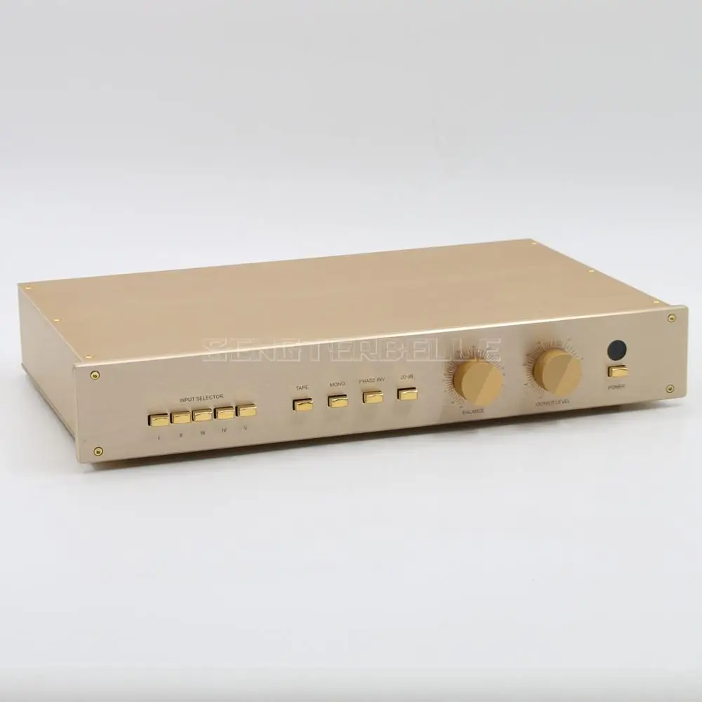 

New Upgraded Version Clone Switzerland FM255 HI-End Preamp Finished HiFi Preamplificador Audio Amp