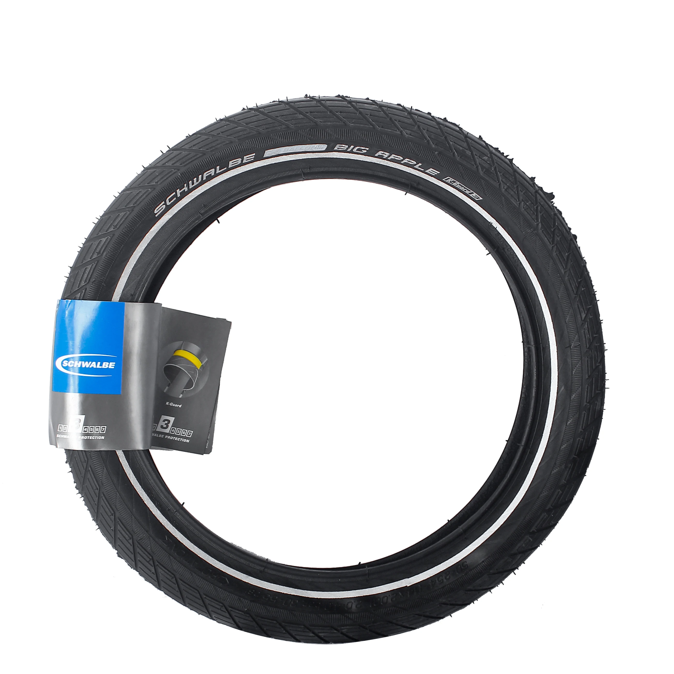 

Schwalbe Big Apple 12 14 Inch 14*2.00 COMFORT Bike Tire 16 18Inch 16*2.00 18*2.00 20*2.00 For Bicycles and E-bikes