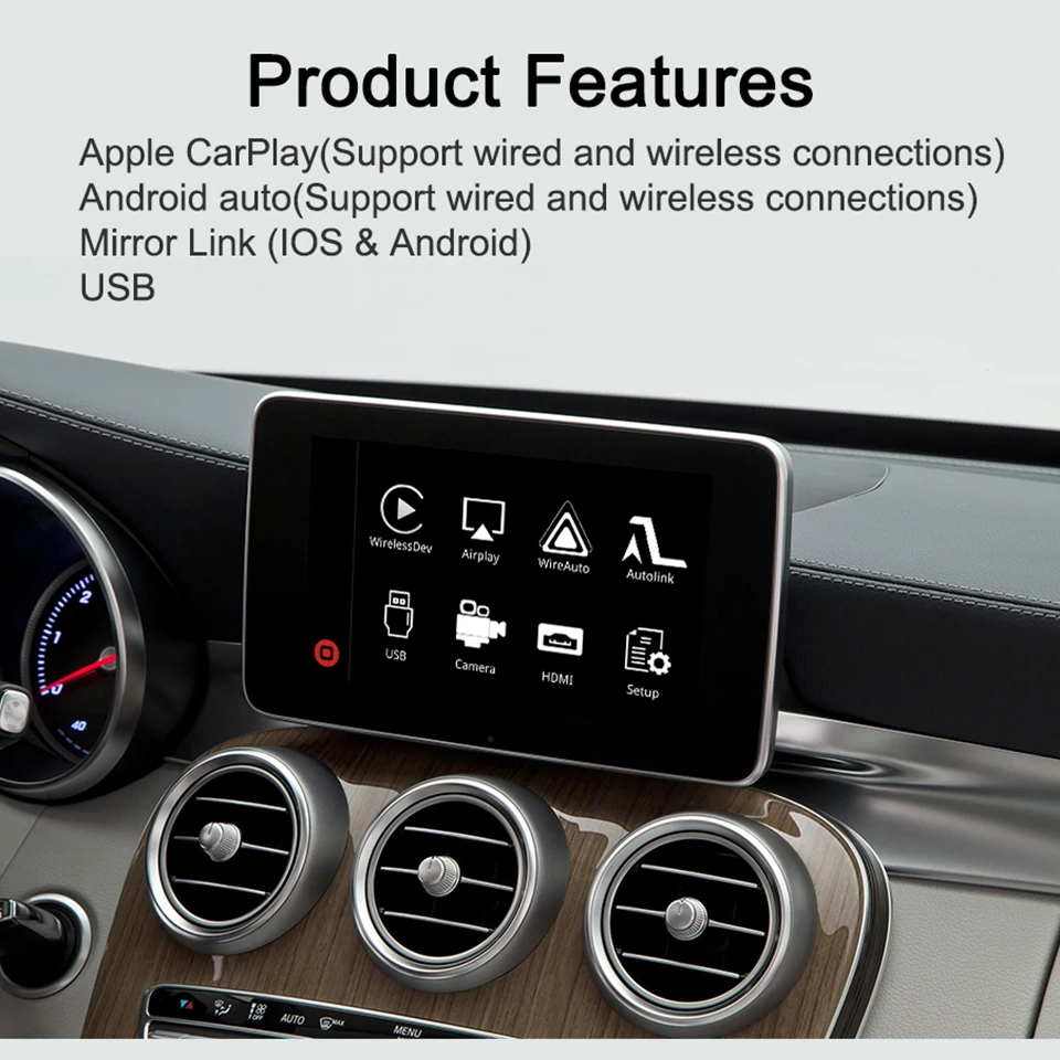 Wireless Apple CarPlay Module for Volkswagen Golf7 Touran Tiguan Teramont Passat Phideon Lamando OEM Car Radio