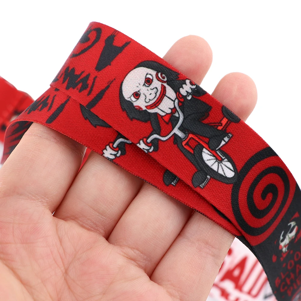 Flyingbee Horror Movie Murder Halloween Accessories Lanyard Badge ID Lanyards Mobile Phone Rope Key Lanyard Neck Straps X2322