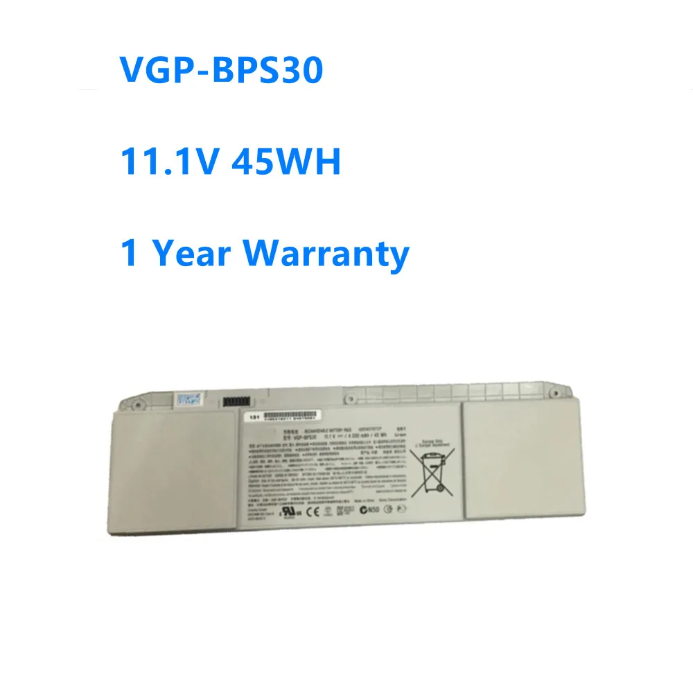 VGP-BPS30 Laptop Battery For SONY SVT11 SVT13 T11 T13 SVT131 SVT131A11T SV-T1115FD SV-T1115FG 11.1V 45WH/4050mAh VGP-BPS30