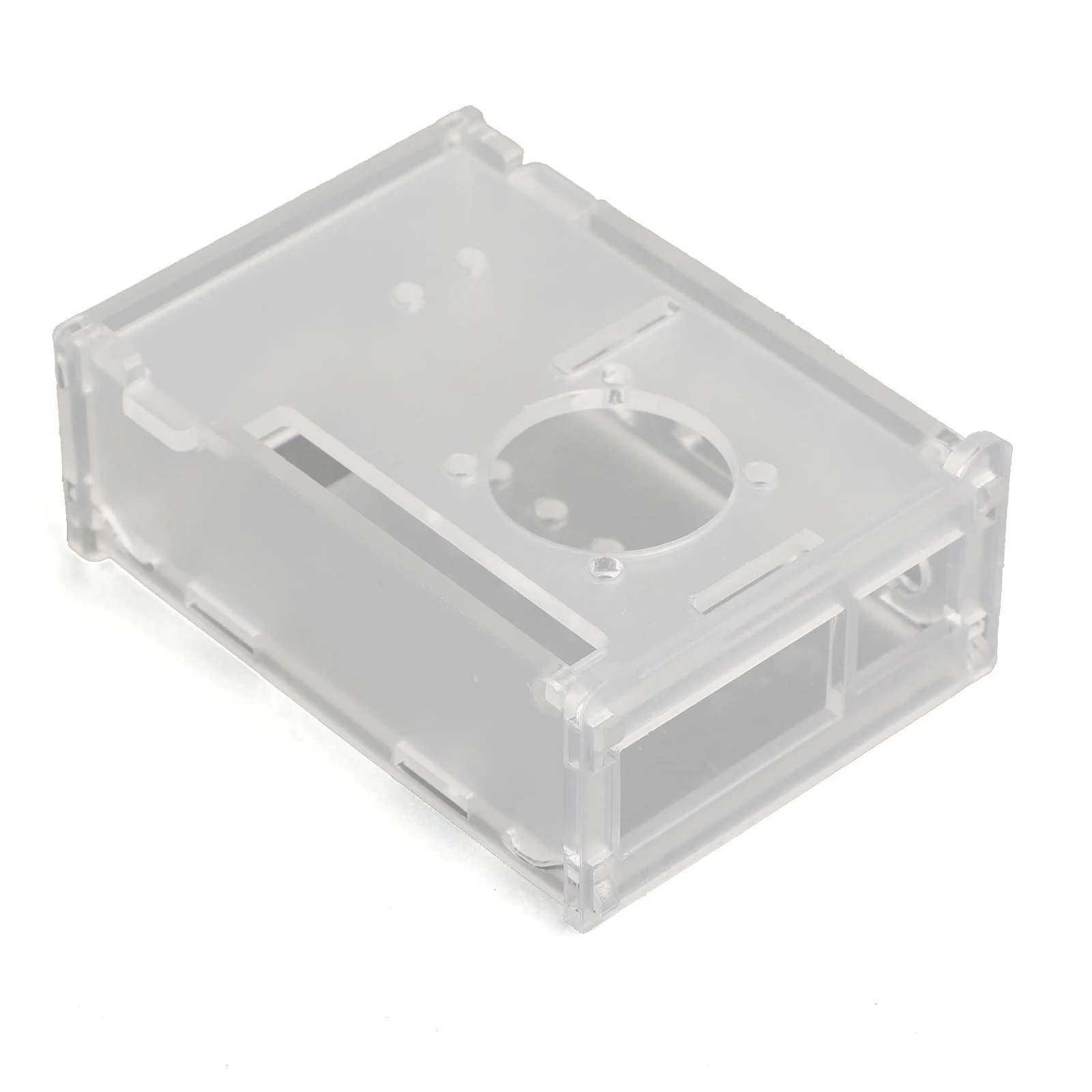 Klar Acryl Fall Abdeckung Gehäuse Box Mit Lüfter + Aluminium Kühlkörper Kit Für Raspberry Pi 4B / 3B / 3B +
