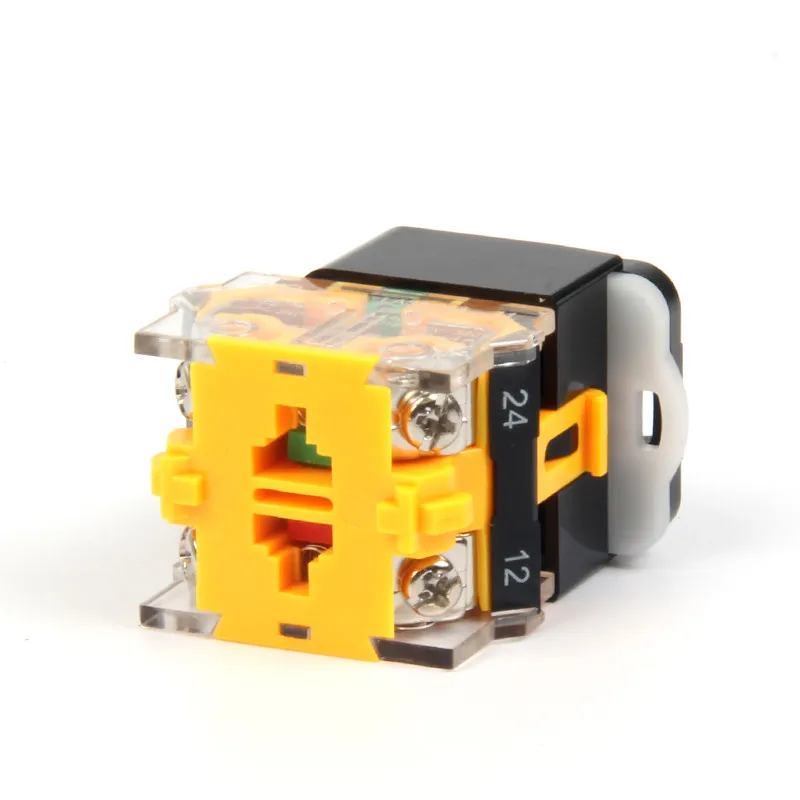 LA38 Momentary Push button switch Round 22mm Flat Click Switches Industrial equipment Electrical Equipment Supplies