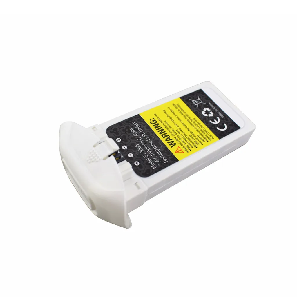 

7.4V 1000mah lithium battery for D58 U88 four-axis aircraft accessories remote control drone white battery