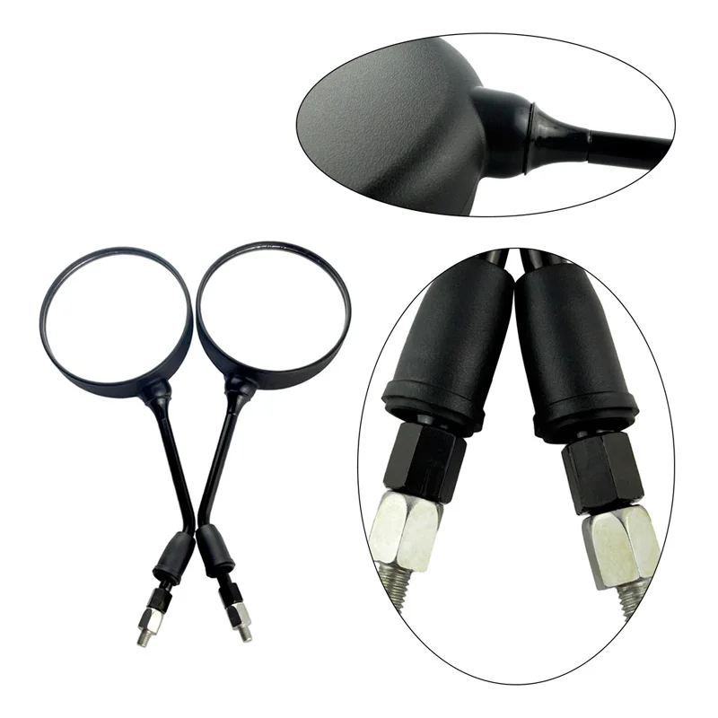 Motorcycle Rear Side View Mirrors Rearview Mirror Back Convex Mirror for BMW F650GS F650 F 650 GS