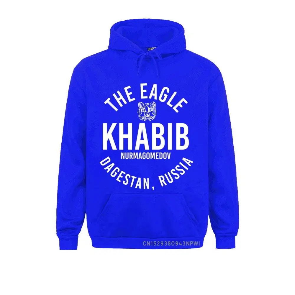 The Eagle Khabib Nurmagomedov Dagestan Russia Hoodie For Men's Long Sleeve Novelty Coats Hood Costume Clothes Classic Sweatshirt