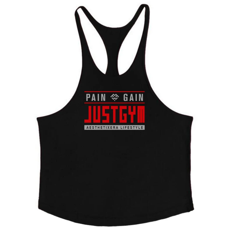 New Arrival Mens Tank Top Stringer Singlets Fitness Clothing Gym clothing Bodybuilding Fitness Shirt Printed Undershirt 6610