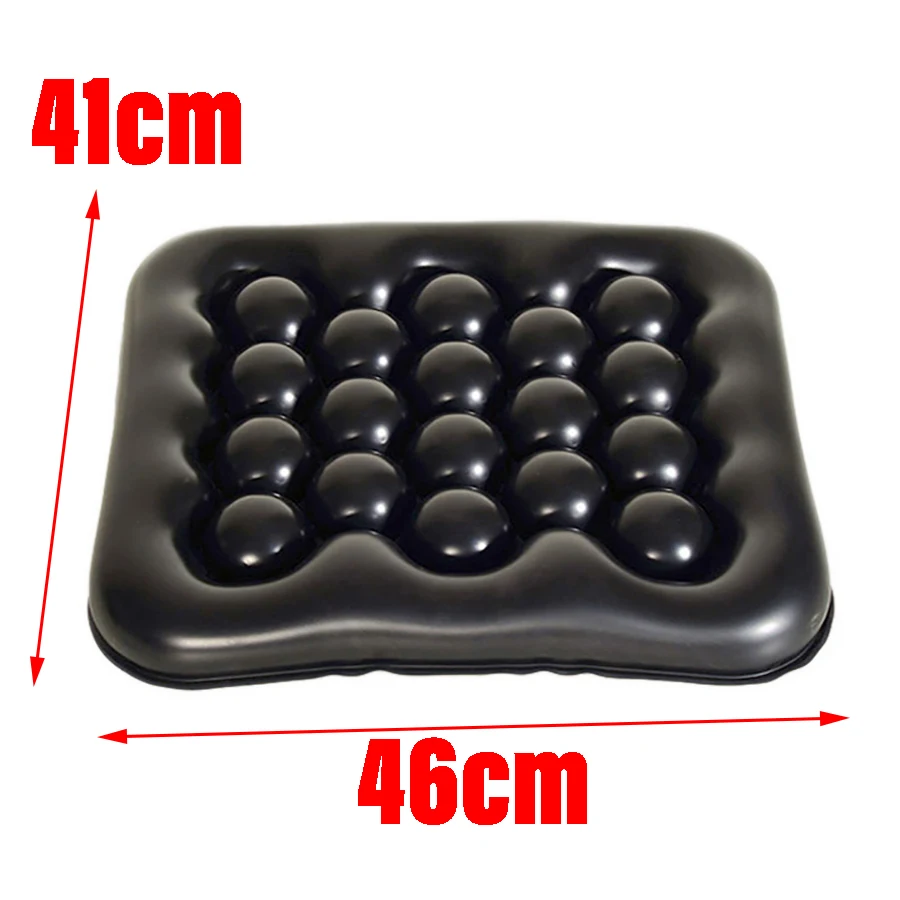 43x43cm 38X40/38x38/36x38cm Anti-Decubitus Motorcycle Airbag Inflatable Seat Cushion Universal For Car Cruiser Touring Saddles