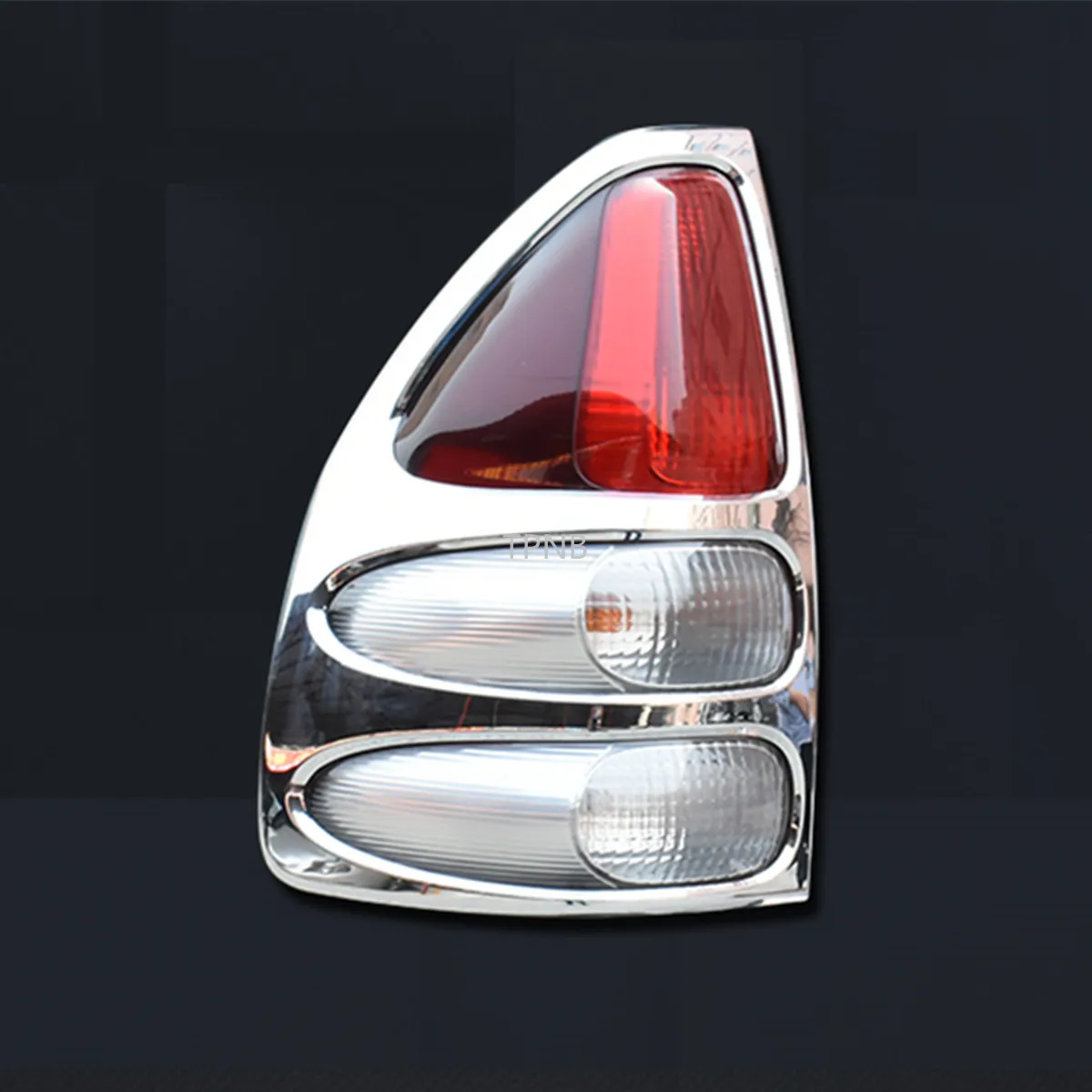 For Toyota Land Cruiser Prado 120 FJ120 2003 2004 2005 2006 2007 2008 2009 Rear Light Trim Hood Car-Styling Accessories