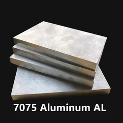 1PC 7075 Aviation Aluminum Alloy Plate Sheet Thickness 15/20/25/30mm Thicked Super Hard Block for CNC Lathe Processing 100-150MM