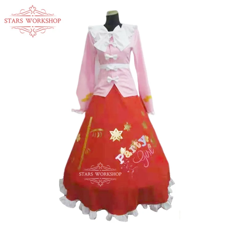 Touhou Project Houraisan Kaguya Cosplay Costume Women Fancy Dress Halloween Carnival Skirt Suit