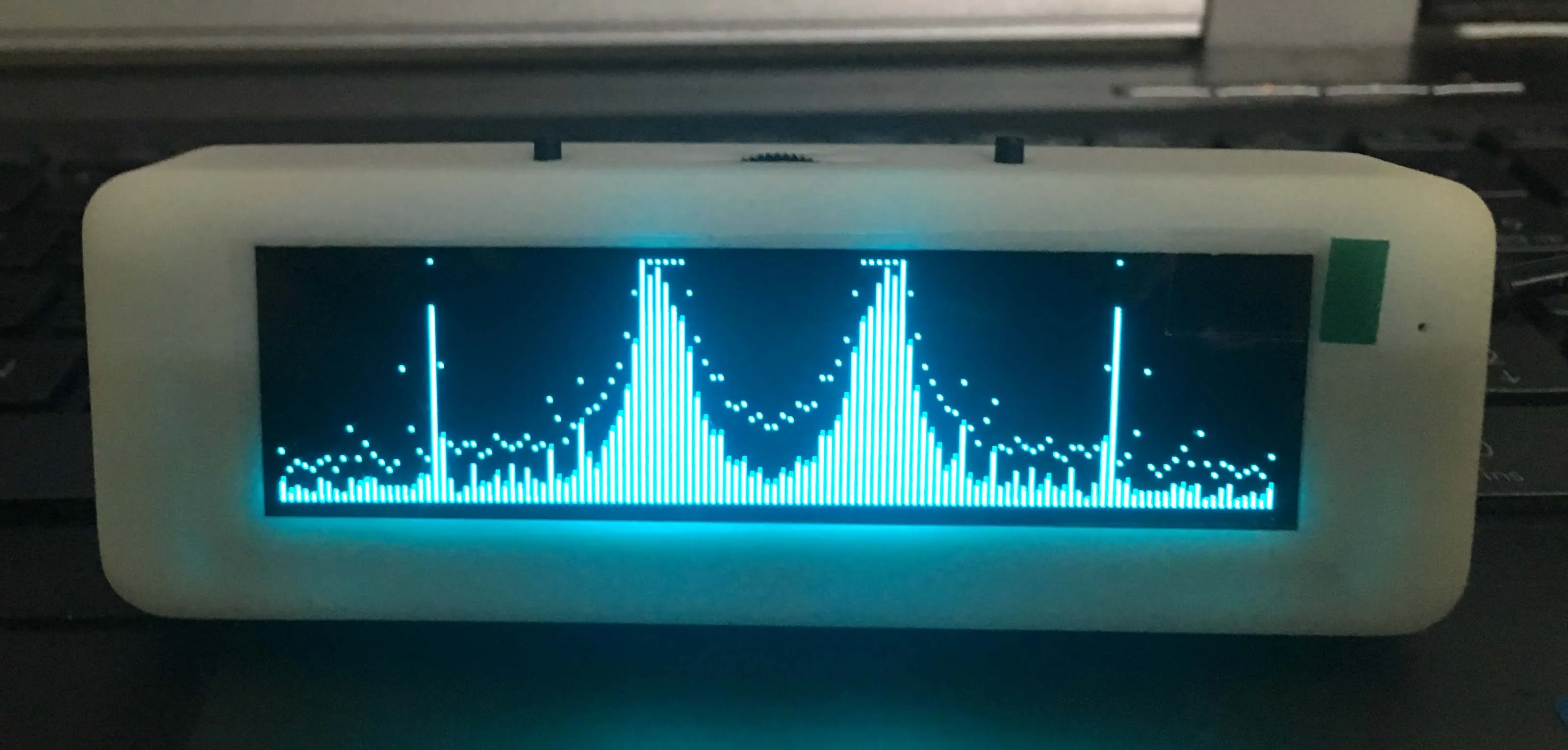 Imagem -03 - Oled Music Spectrum Display de Voz Controlado Veículo Profissional Espectro de Alta Fidelidade 3.12in