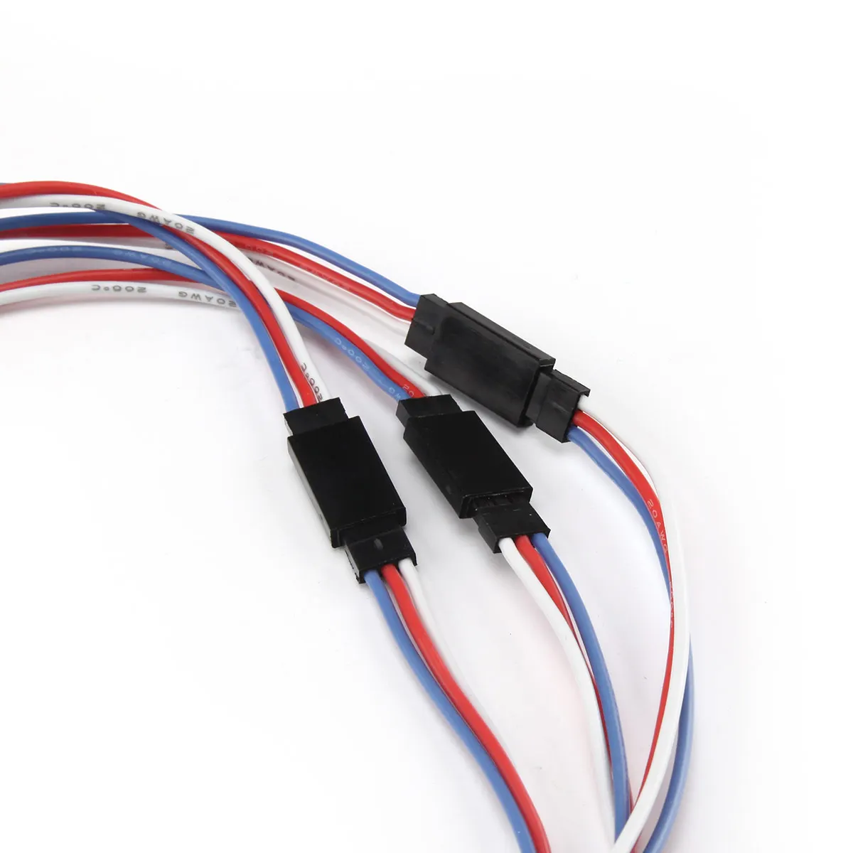 Spina di prolunga servo multifilo MPX 8 pin 100 AWG 2 fili 3 fili maschio femmina per aereo RC