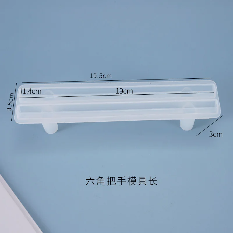 DIY Fruit Tray Plate Handle Swing Bending Resin Mold Crystal Table Plate Decoration Silicone Mold For Resin Wholesale
