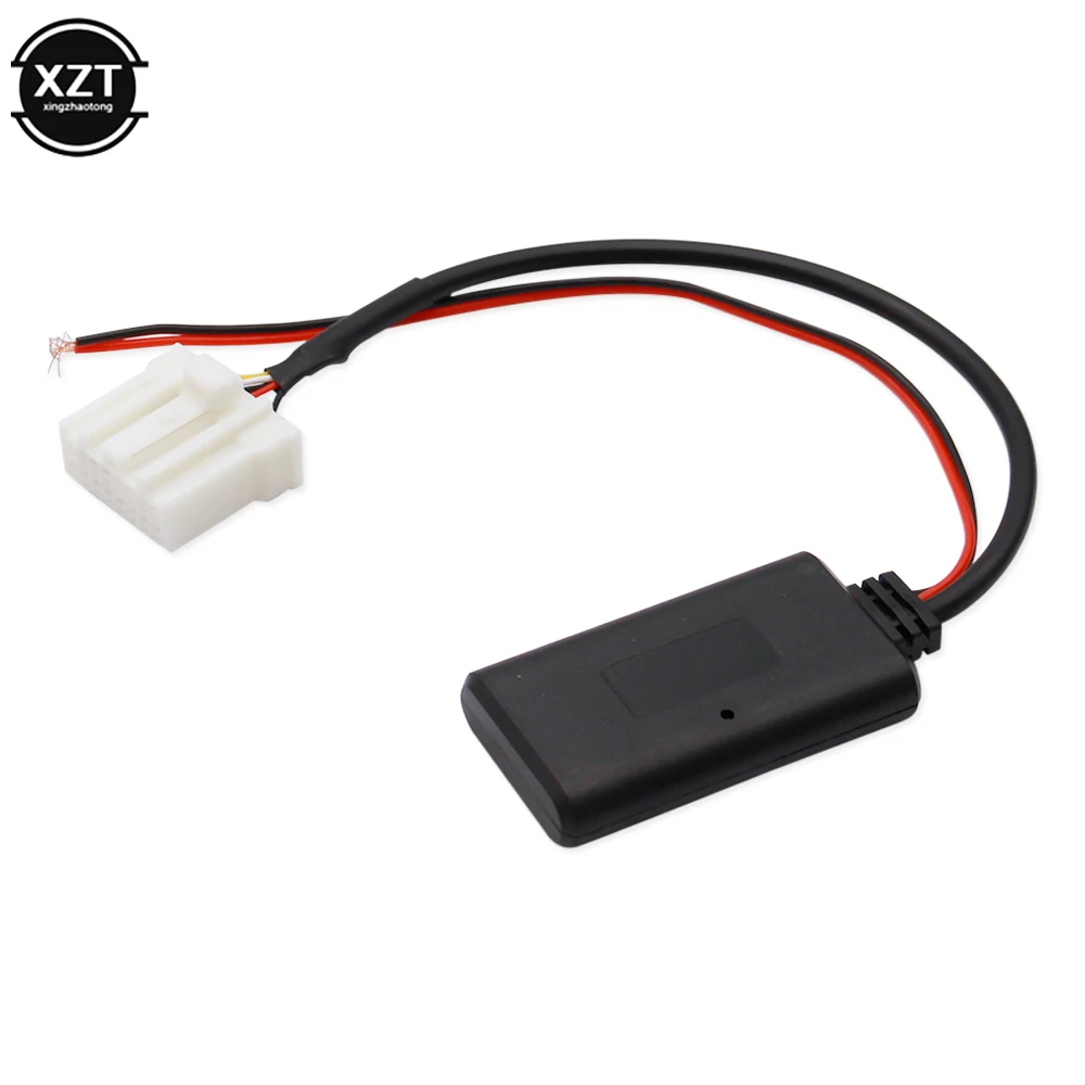 Bluetooth Aux Adapter do radia samochodowego Biurlink moduł bezprzewodowy konwerter Audio muzyczny dla Mazda 2 3 5 6 2006 MX5 RX8