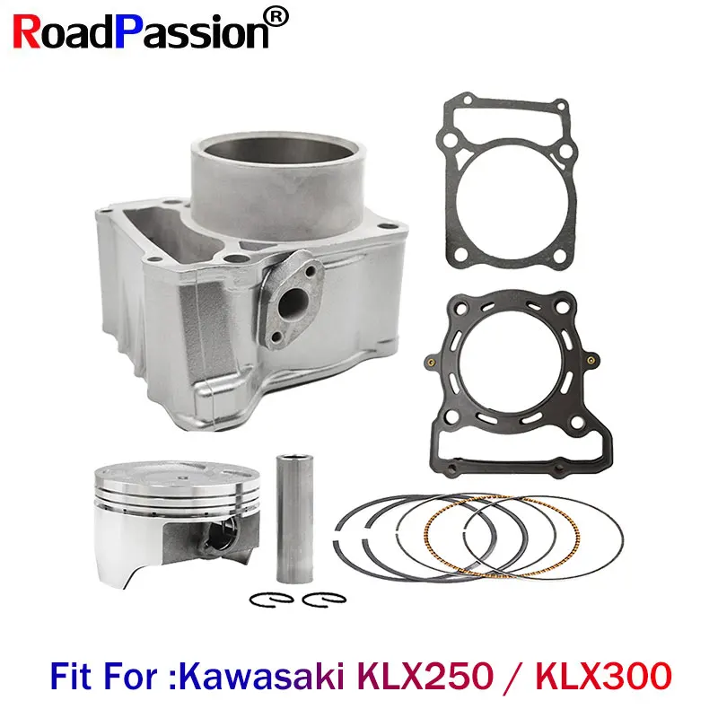 Motorcycle Engine Parts Cylinder&Piston&Rings&Gaskets (Diameter 78mm) For Kawasaki KLX250 1993-2018 KLX300 1996-2007 KLX 300 250