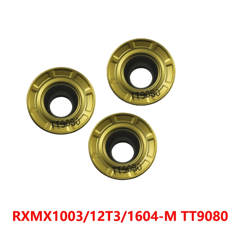 RXMX1003-M RXMX12T3-M RXMX1604-M TT9080 RXMX 1003 12T3 1604 Round Carbide Inserts Lathe Cutter Turning CNC Cutting 100% Original