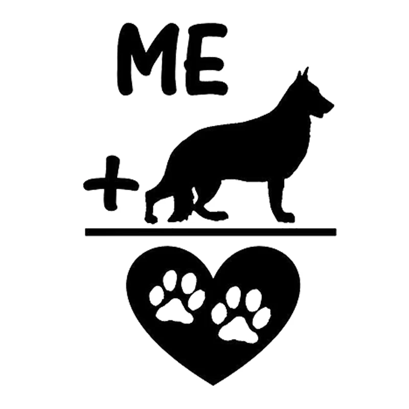 16*11,2 см «Me Plus», наклейка с надписью «Love Paw» на немецкой овчине, милые и интересные модные наклейки, наклейки