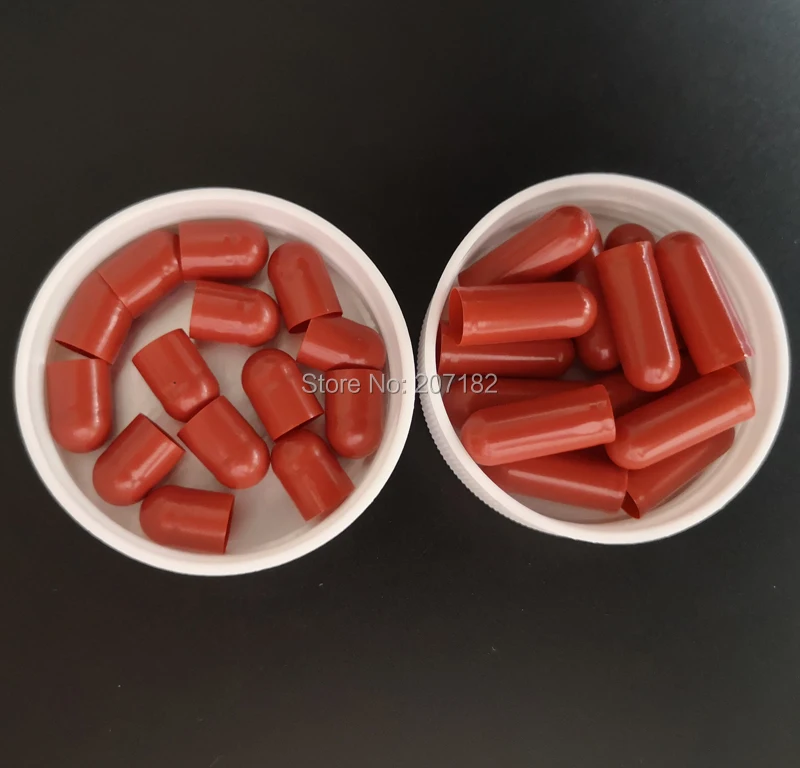 10,000pcs/Pack Size 0 Red Color HALAL HPMC Celloluse Vegetable Capsule, 0# Empty Veggie/Vegetarian Capsules-Cap & Body Separated