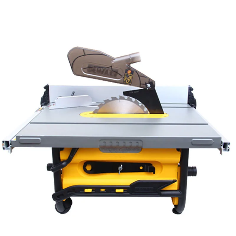 Serra elétrica multifuncional, 1850w, 10 polegadas, para carpintaria, máquina de corte e inclinação