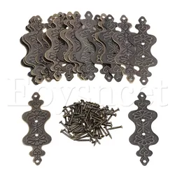 20pcs Bronze Furniture Decorative Decor Vintage Corner Protector Desk Edge Cover