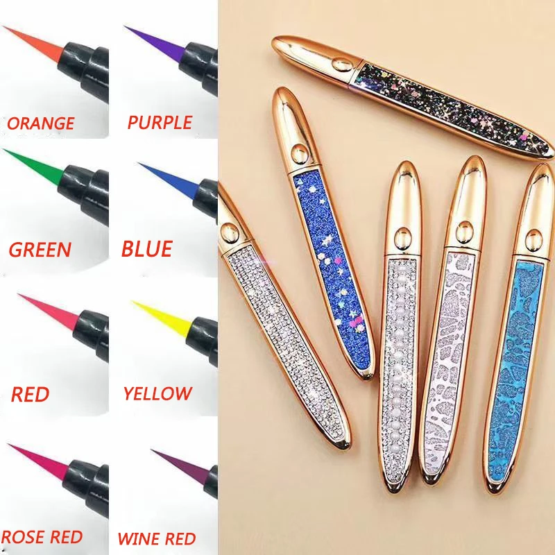 

wholesale custom logo 2020 New fashion adhesive eyeliner luxury magic eyeliner adhesive pen