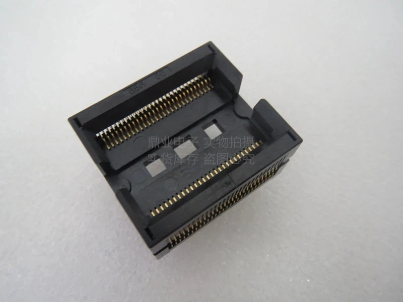 Original IC Test Seat 656-2562211 TSOP56 SSOP56 Burning Programmer TSOP56 Socket Adapter 14X14MM Pitch 0.4mm