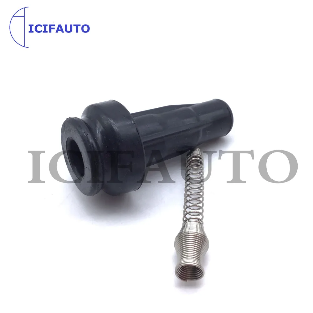 4 x Ignition Coil Rubber Boot Kit for Peugeot 206 307 Partner Citroen Berlingo C2 C3 C4 Xsara 1.6L OE# 96363378,597080,597099 5