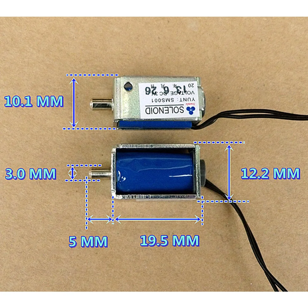 Mini électrovanne N/O DC 3V, vanne électrique normalement ouverte, sphygmomanomètre Rist, commande électronique, vanne d'air accessible