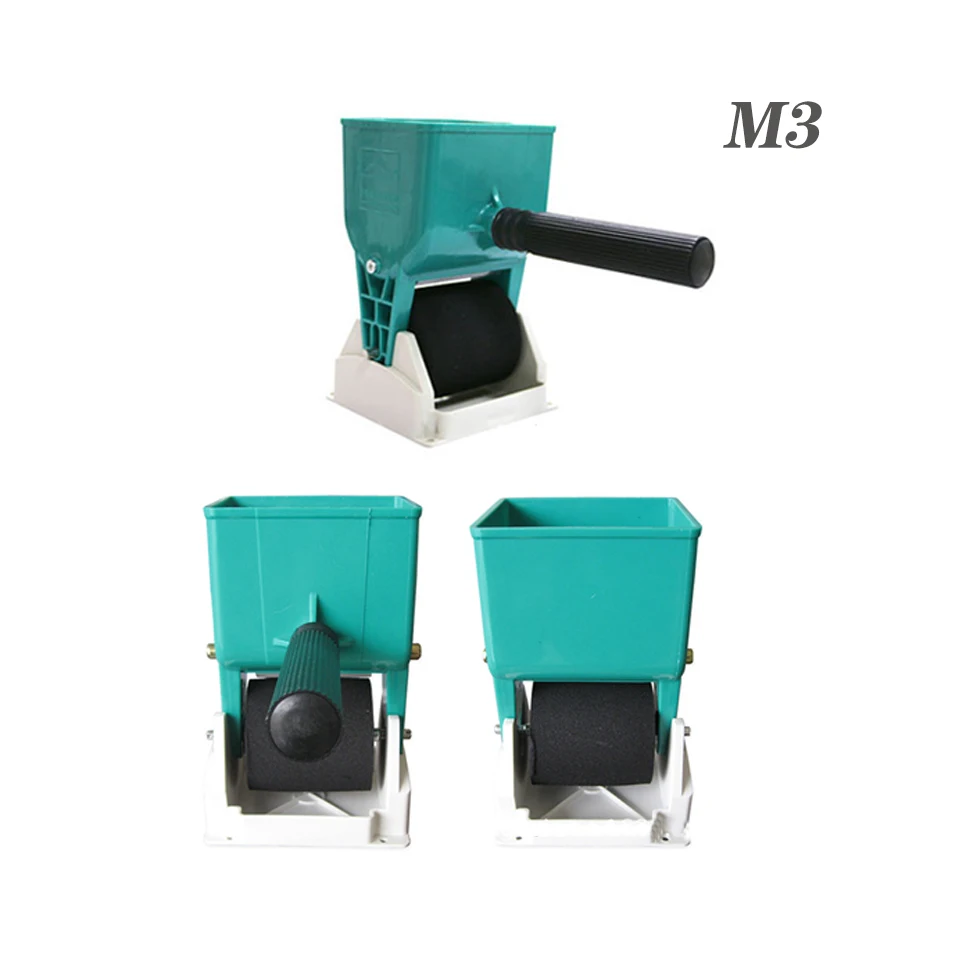 Máquina de colagem portátil portátil com aplicador de cola de rolo manual de 3/6 para trabalhar madeira